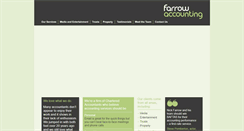 Desktop Screenshot of farrowaccounting.com